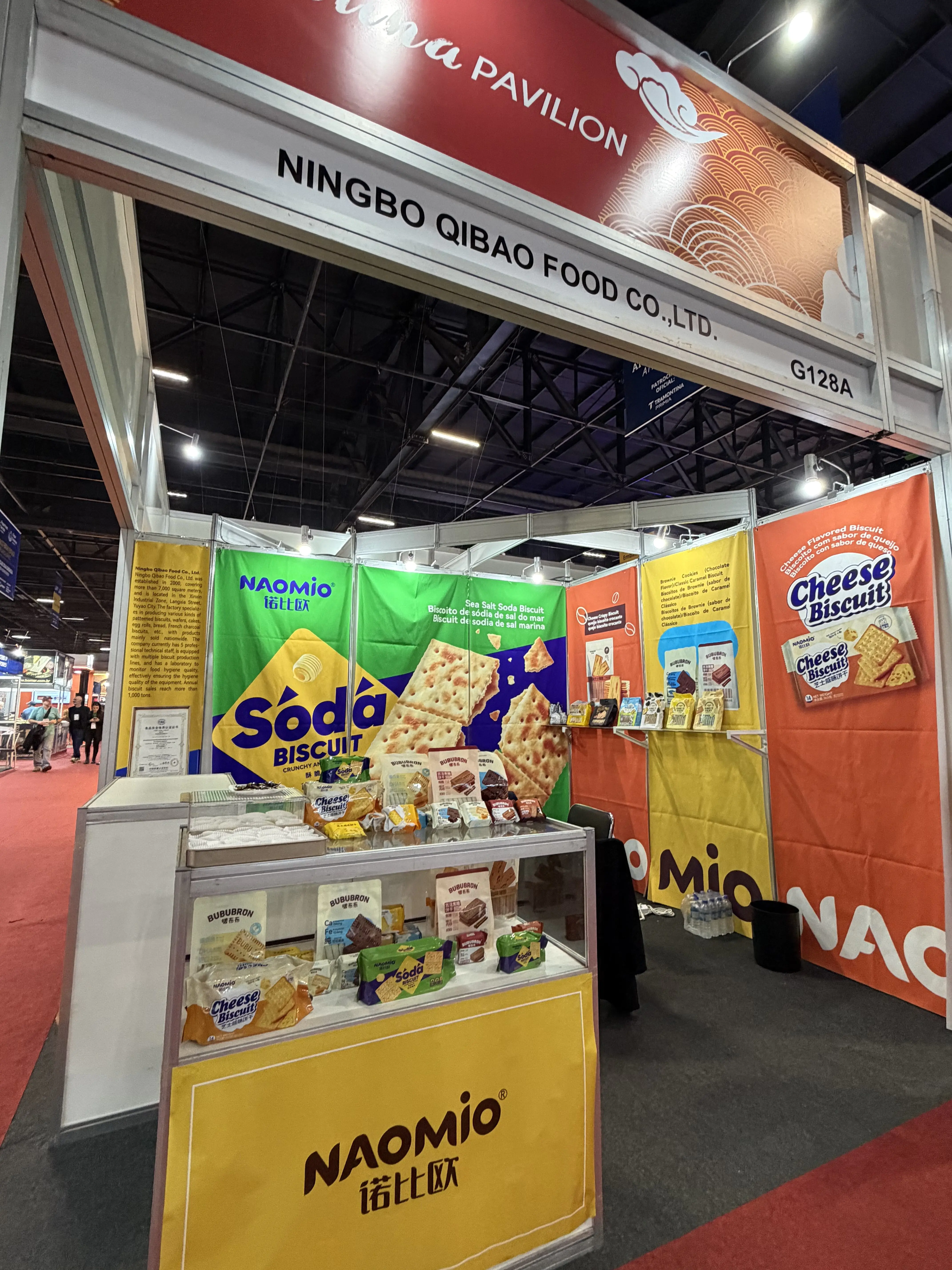 Ningbo Qibao Food Co., Ltd. prezentuje wysokiej jakości innowacyjne produkty spożywcze w Fispal Food Service