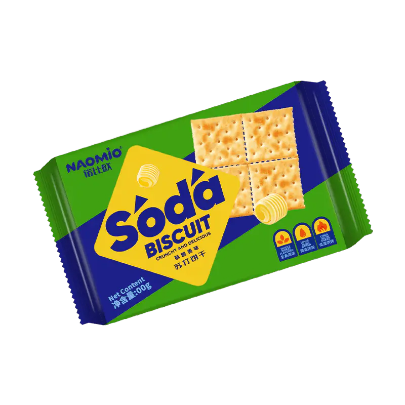 Krakersy z solą morską