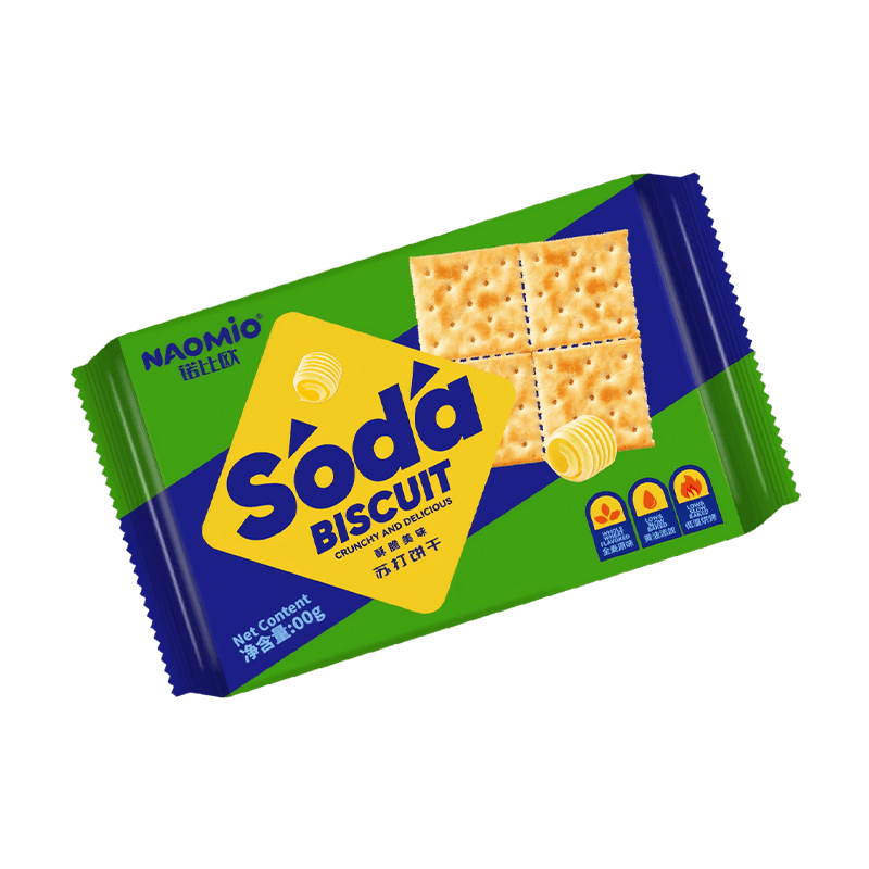 Krakersy z solą morską